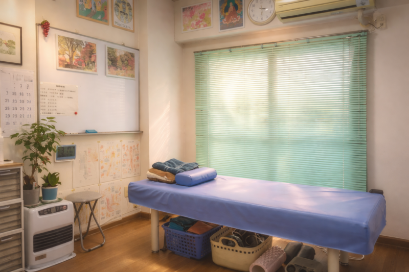 飯塚市のひとみ整体院の院内の様子
